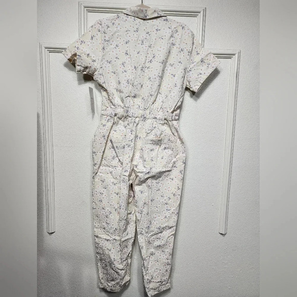 RVCA Nightshift Womens Floral Jumpsuit L NWT Utility Fall Outdoors - Picture 11 of 12